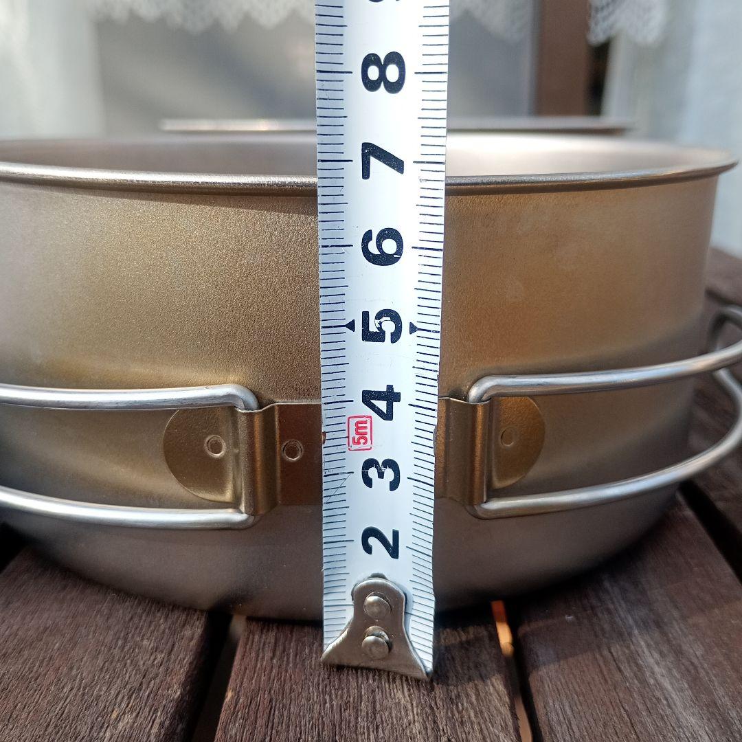 【belmont/PRIMUS】チタン クッカーセット ＆ リッド（鍋蓋）