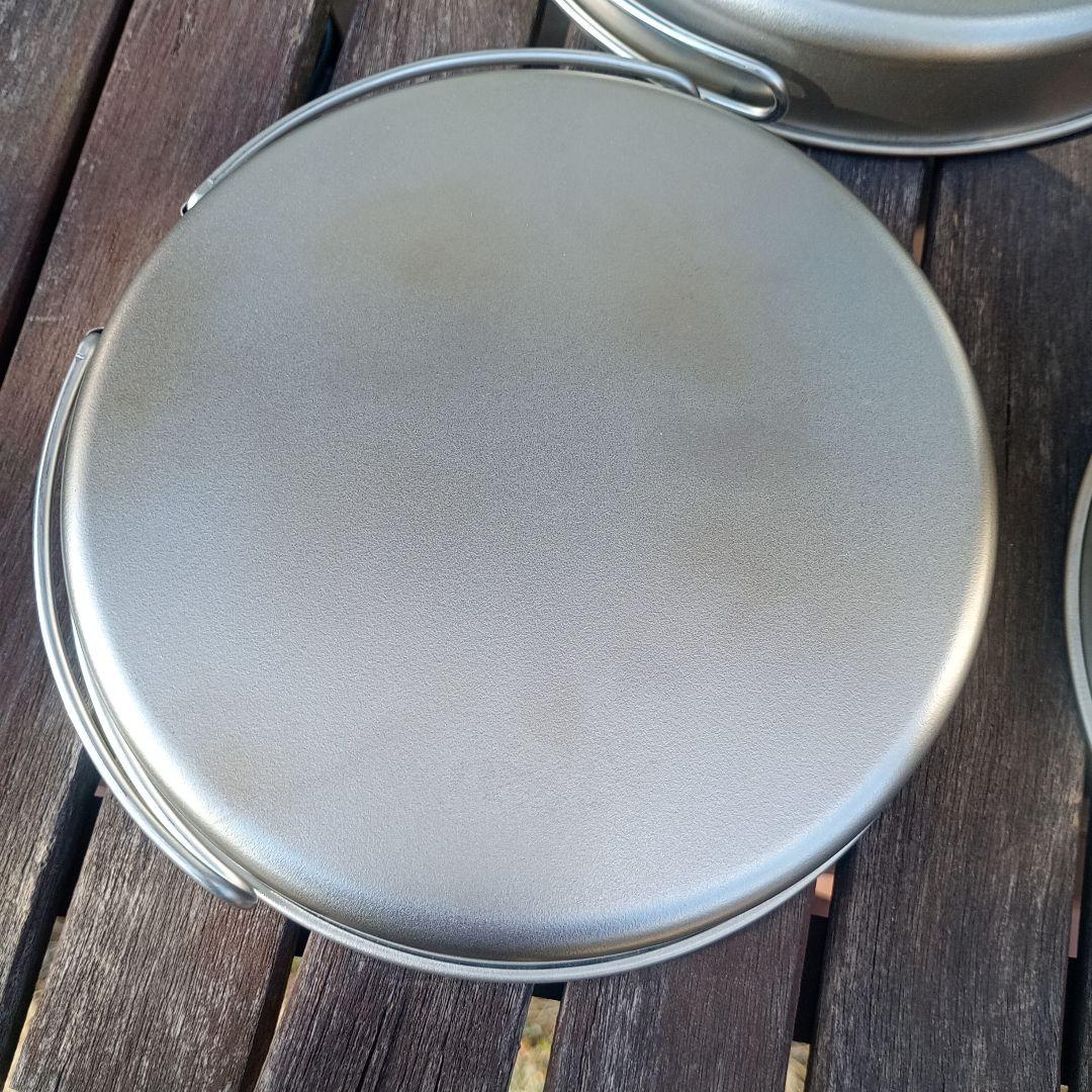 【belmont/PRIMUS】チタン クッカーセット ＆ リッド（鍋蓋）