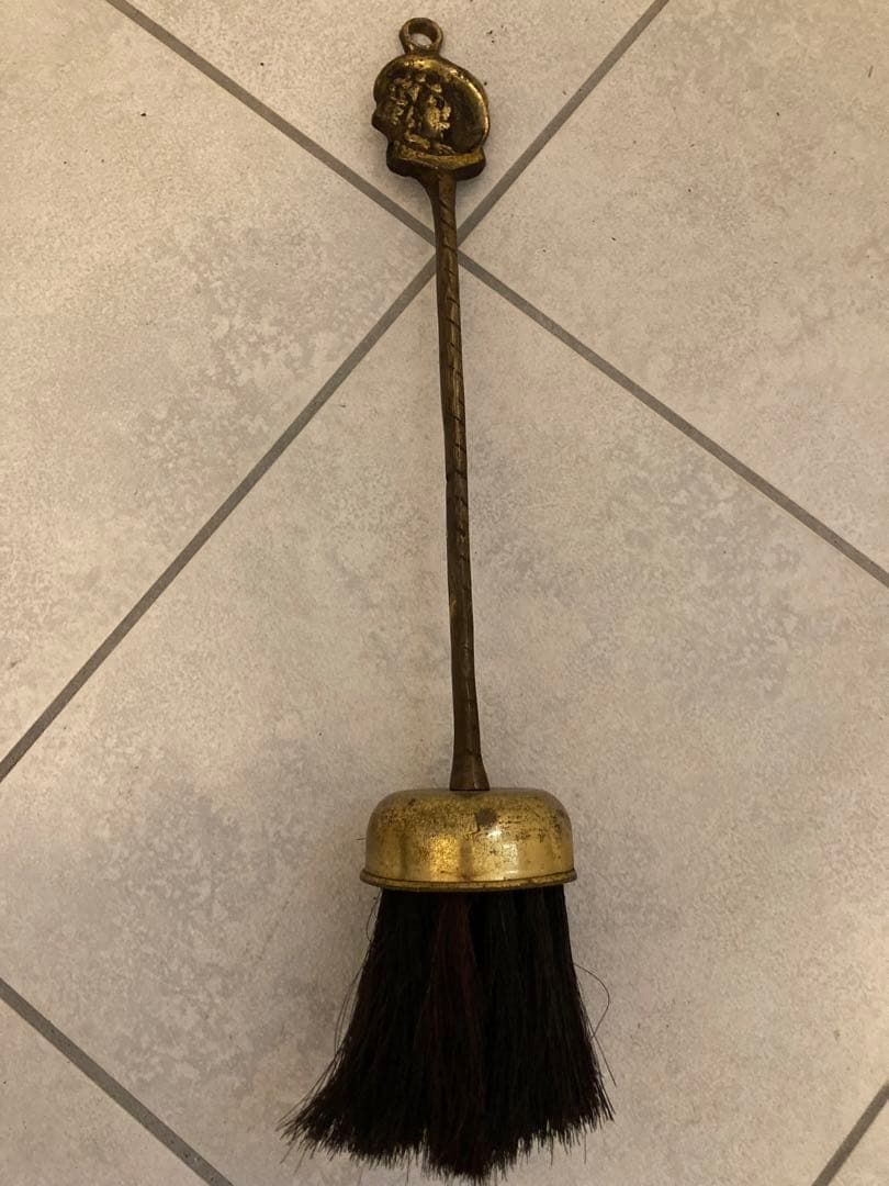 【超希少】英国アンティーク　薪ストーブ用ファイヤーツール　真鍮