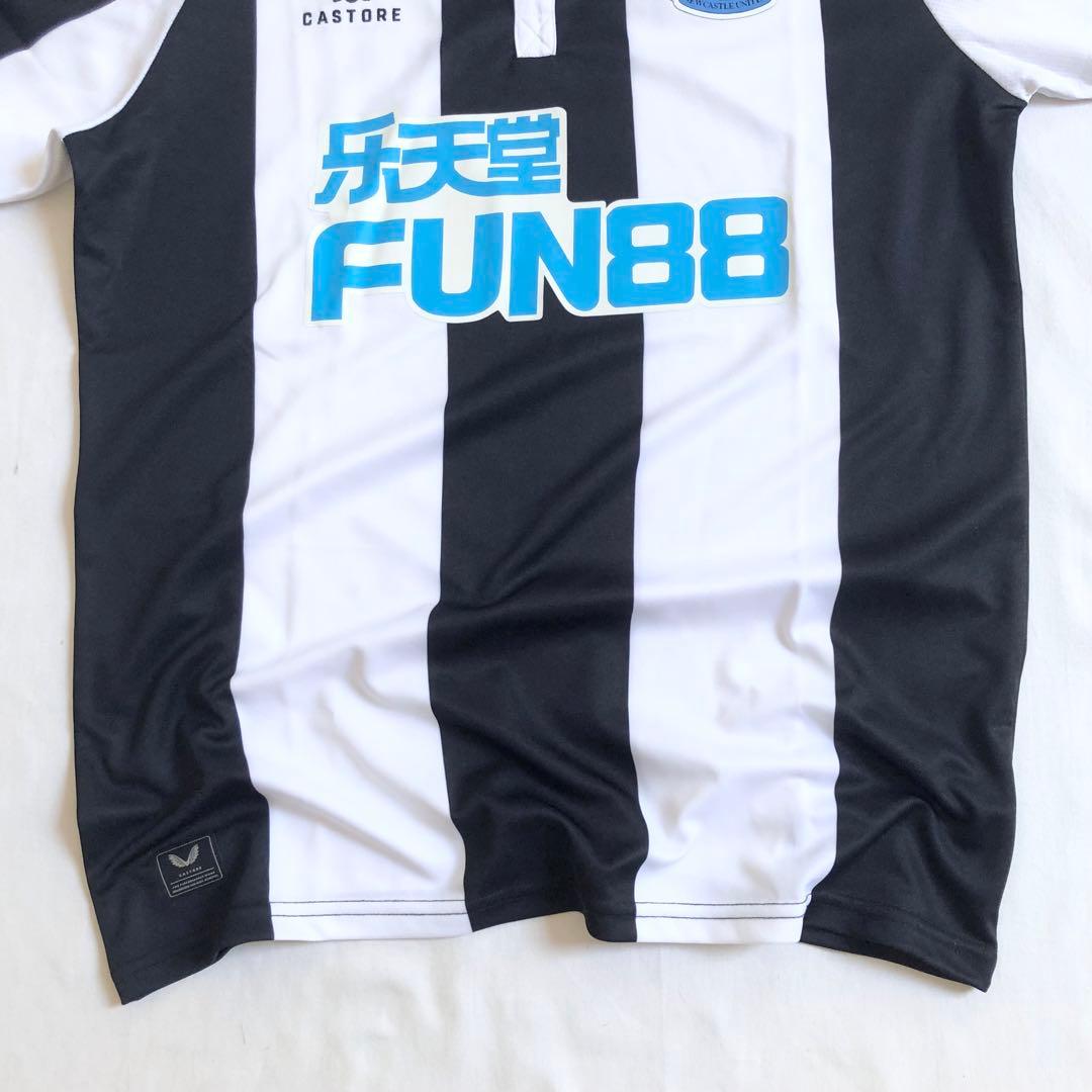 ニューカッスル・ユナイテッド 21/22 レプリカ ホーム ユニフォーム 半袖