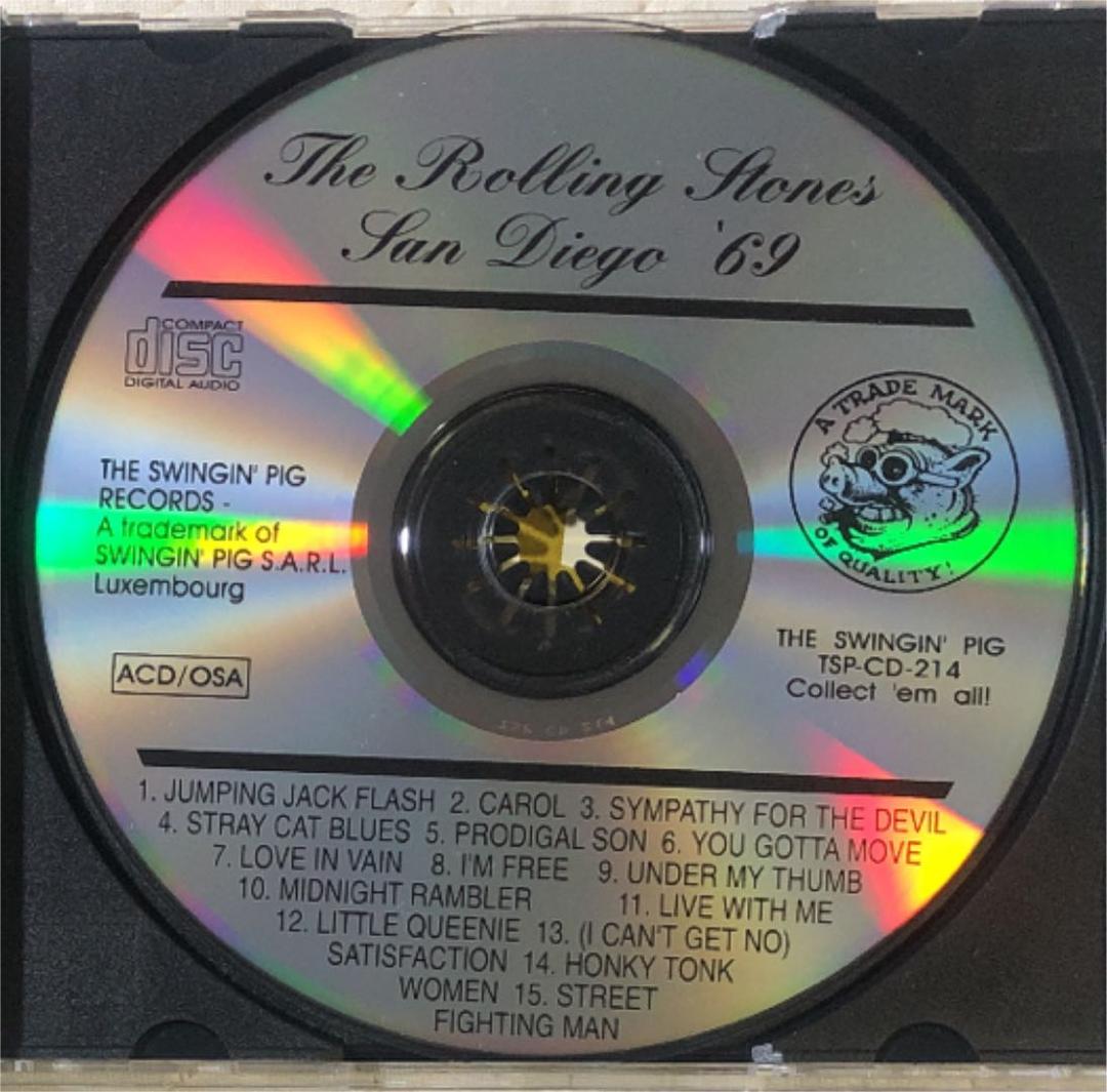 TSP！The Rolling Stones/ San Diego '69