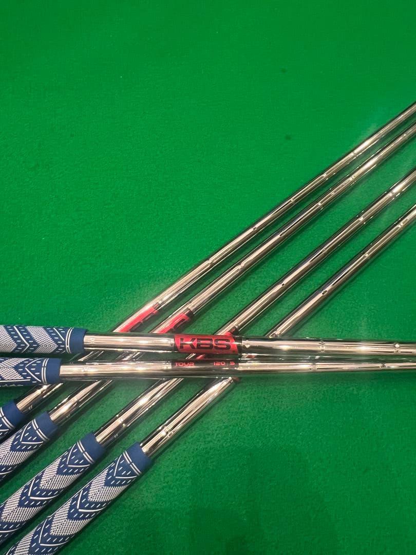 【激レア】スリーラックTL-215MBアイアン 5〜P 6本KBSツアー120S