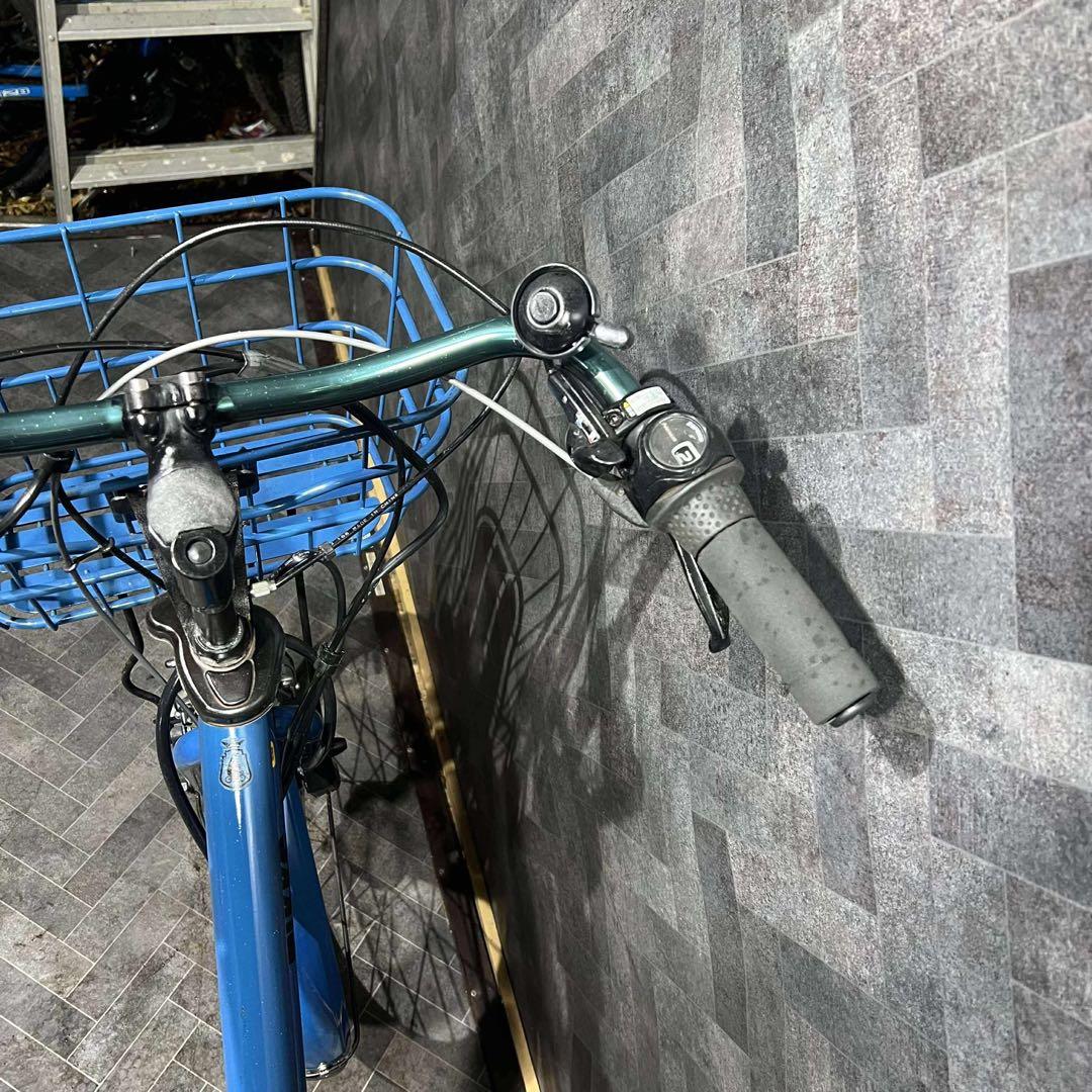 ブリヂストン　ビッケグリdd 24インチ　白　電動アシスト自転車