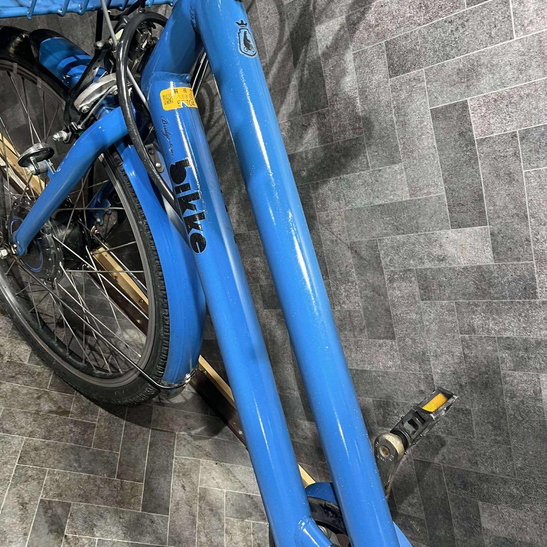 ブリヂストン　ビッケグリdd 24インチ　白　電動アシスト自転車