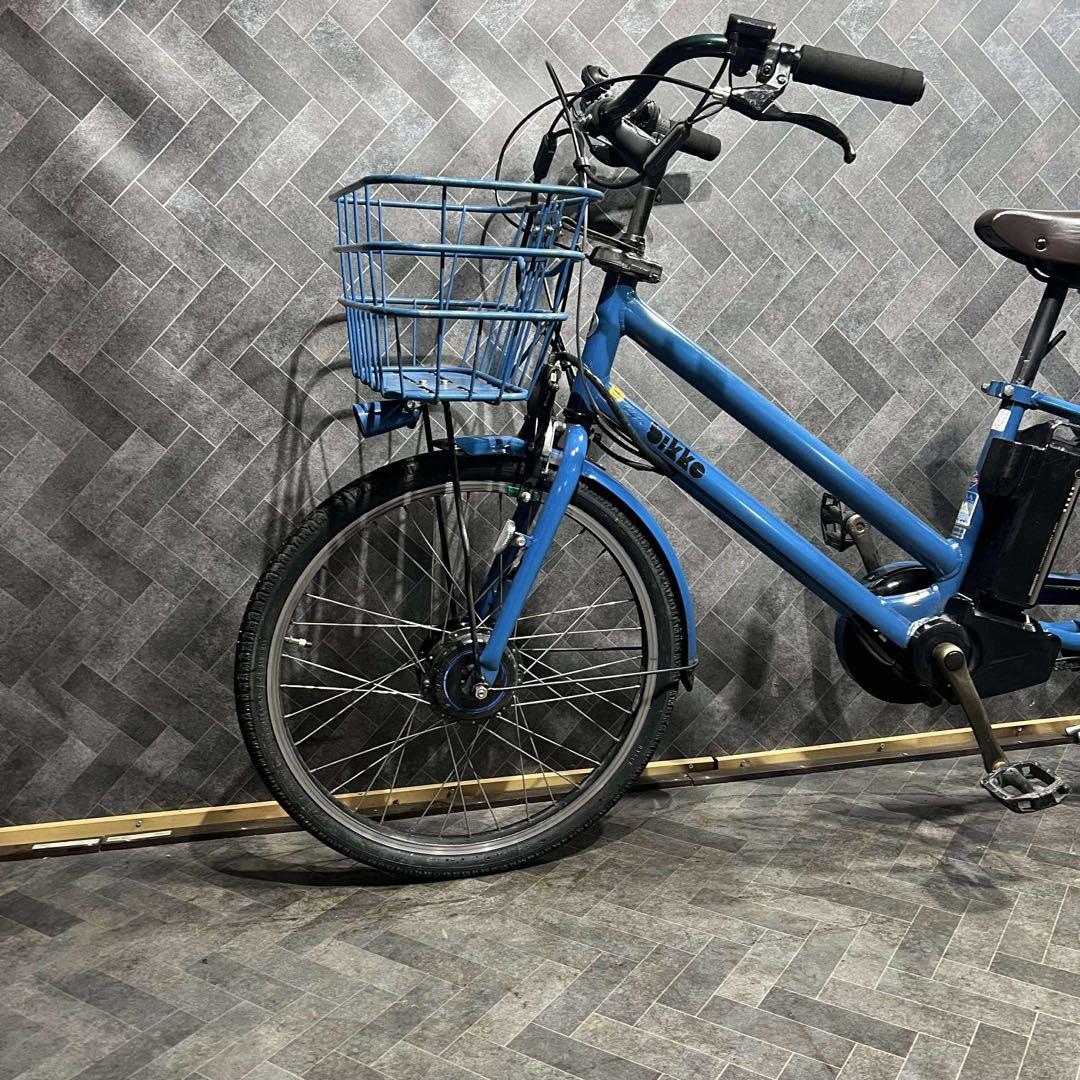 ブリヂストン　ビッケグリdd 24インチ　白　電動アシスト自転車