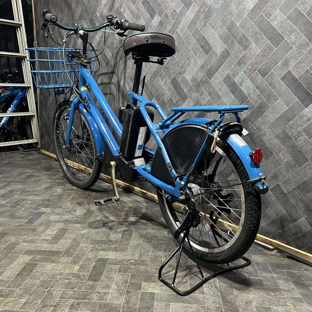 ブリヂストン　ビッケグリdd 24インチ　白　電動アシスト自転車