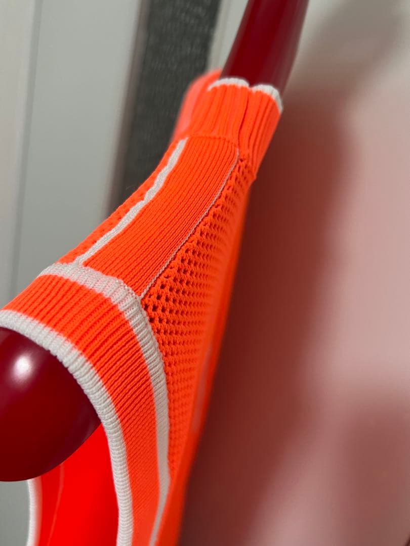 archivio メッシュノースリーブベスト オレンジ