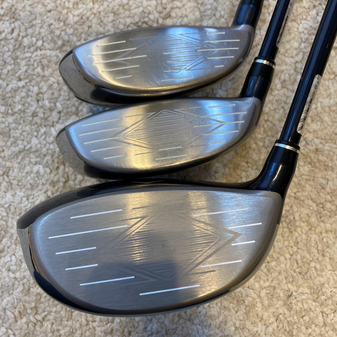 ゼクシオ12 mp1200 ウッドクラブセット 3本　S