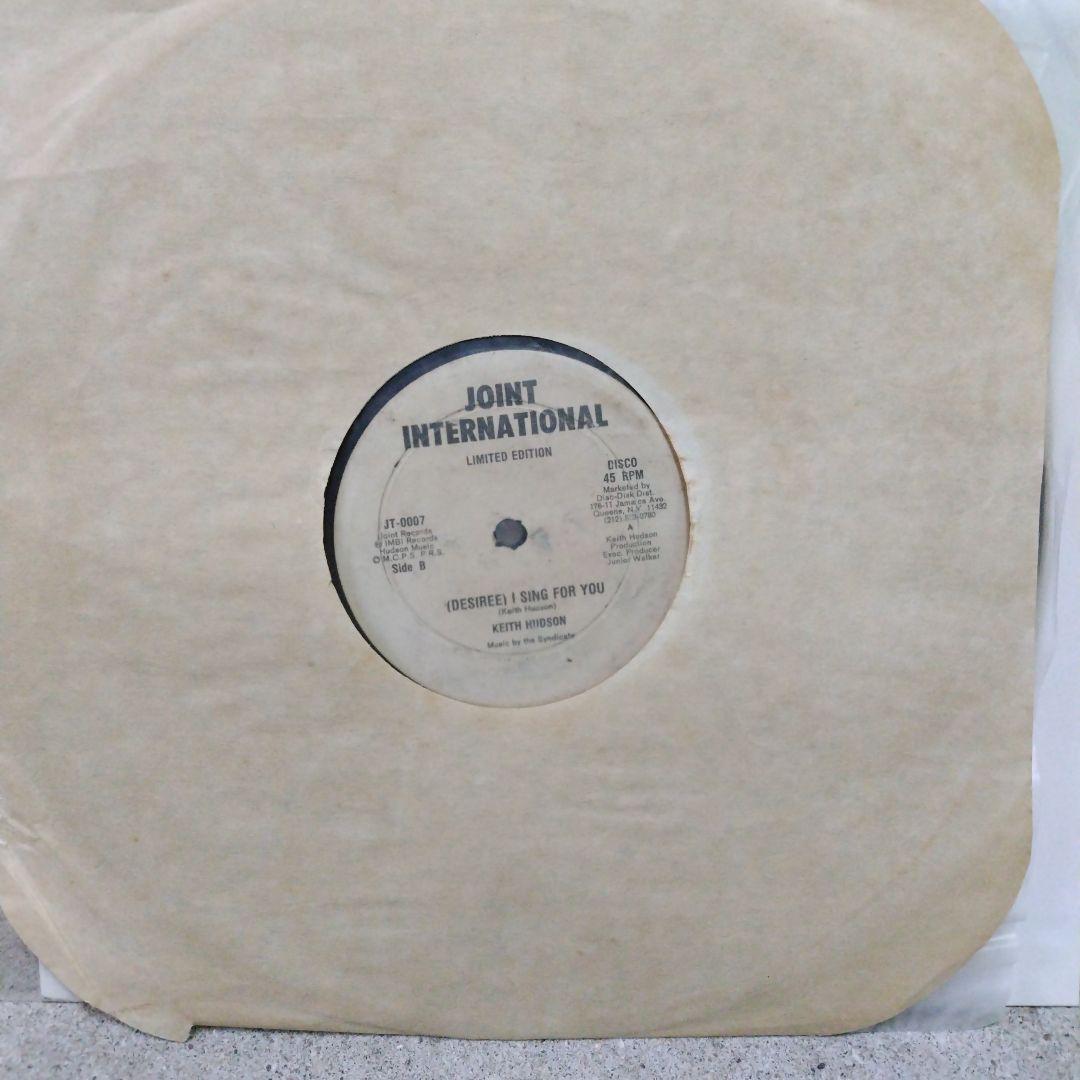 オリジナル盤Keith Hudson/Desiree JT-0007