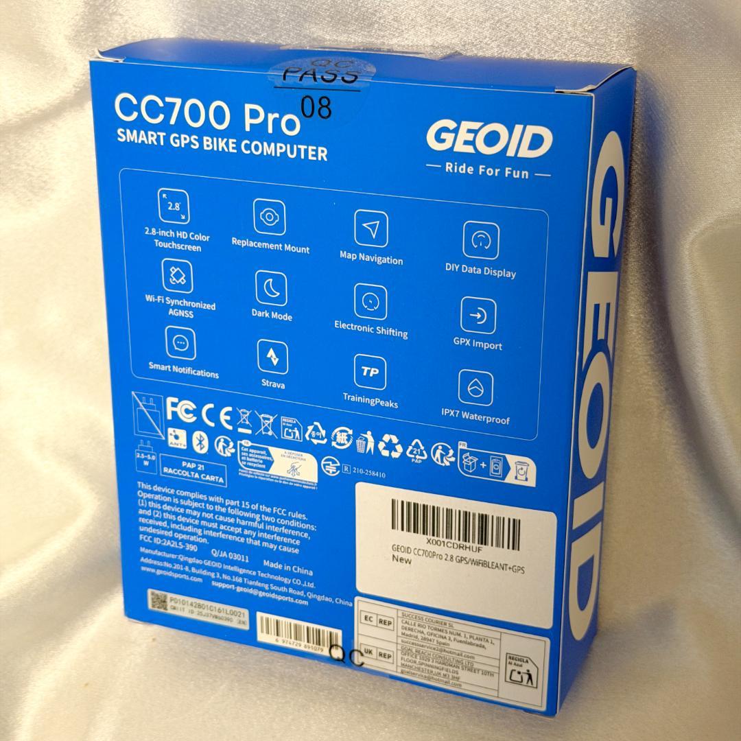 GEOID CC700 Pro 2.8インチ GPS サイクルコンピュータ