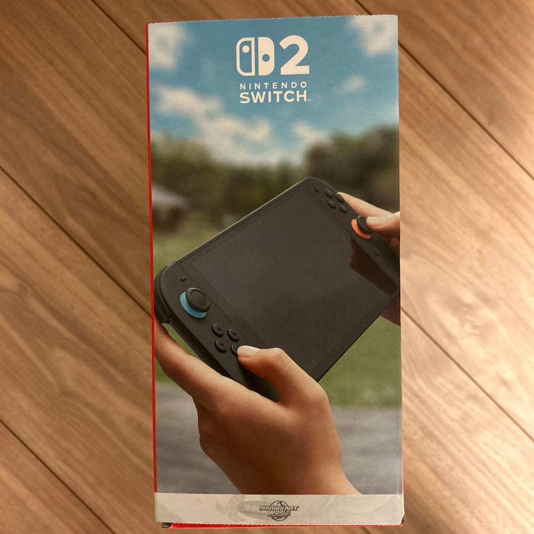 Nintendo Switch 2 日本語対応 本体　マリオカートワールド