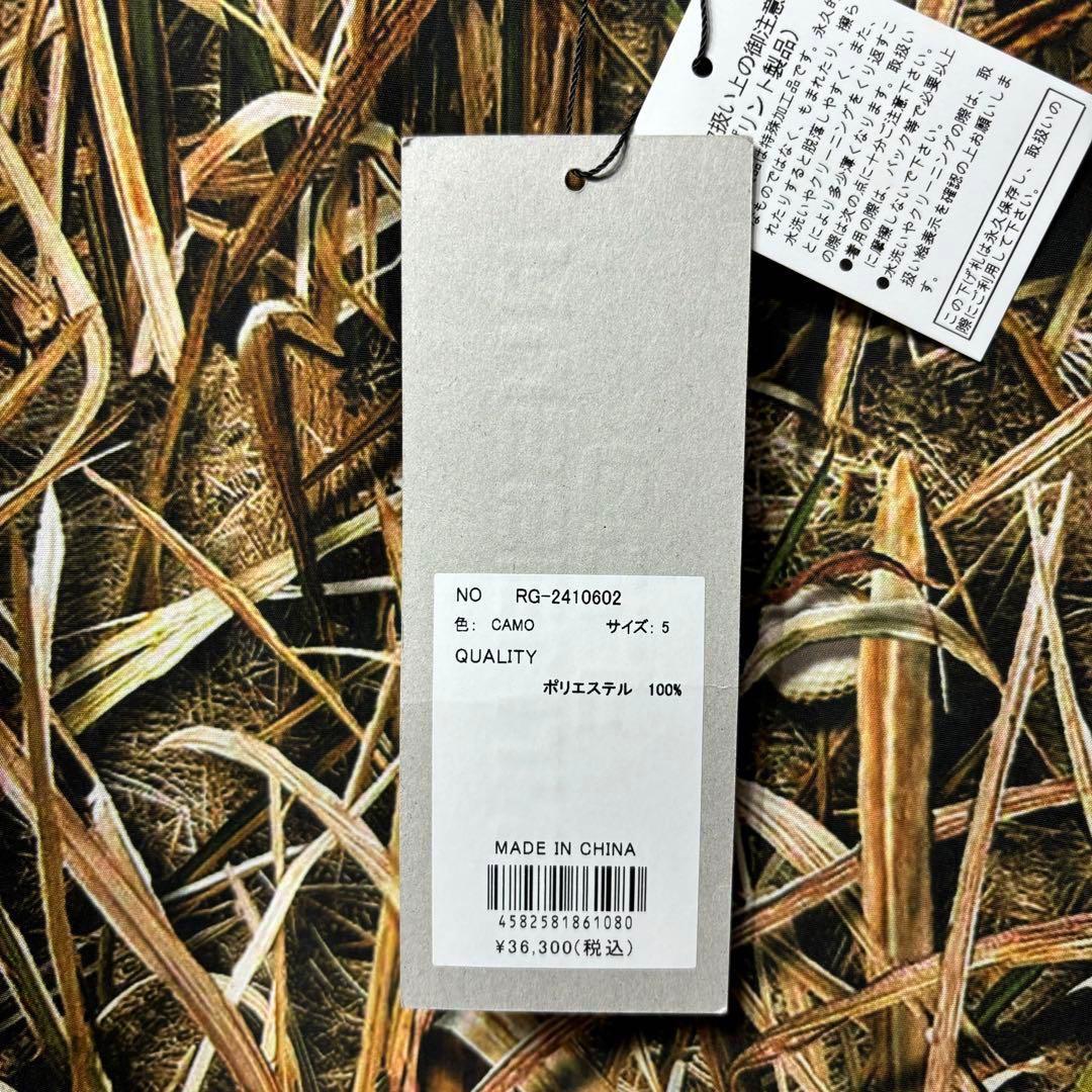 新品 ラッセルノ ゴルフウェア 2WAY プルオーバー ブルゾン カモ L