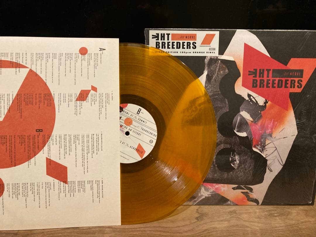 The Breeders - All Nerveサイン入りレコードKimDeal