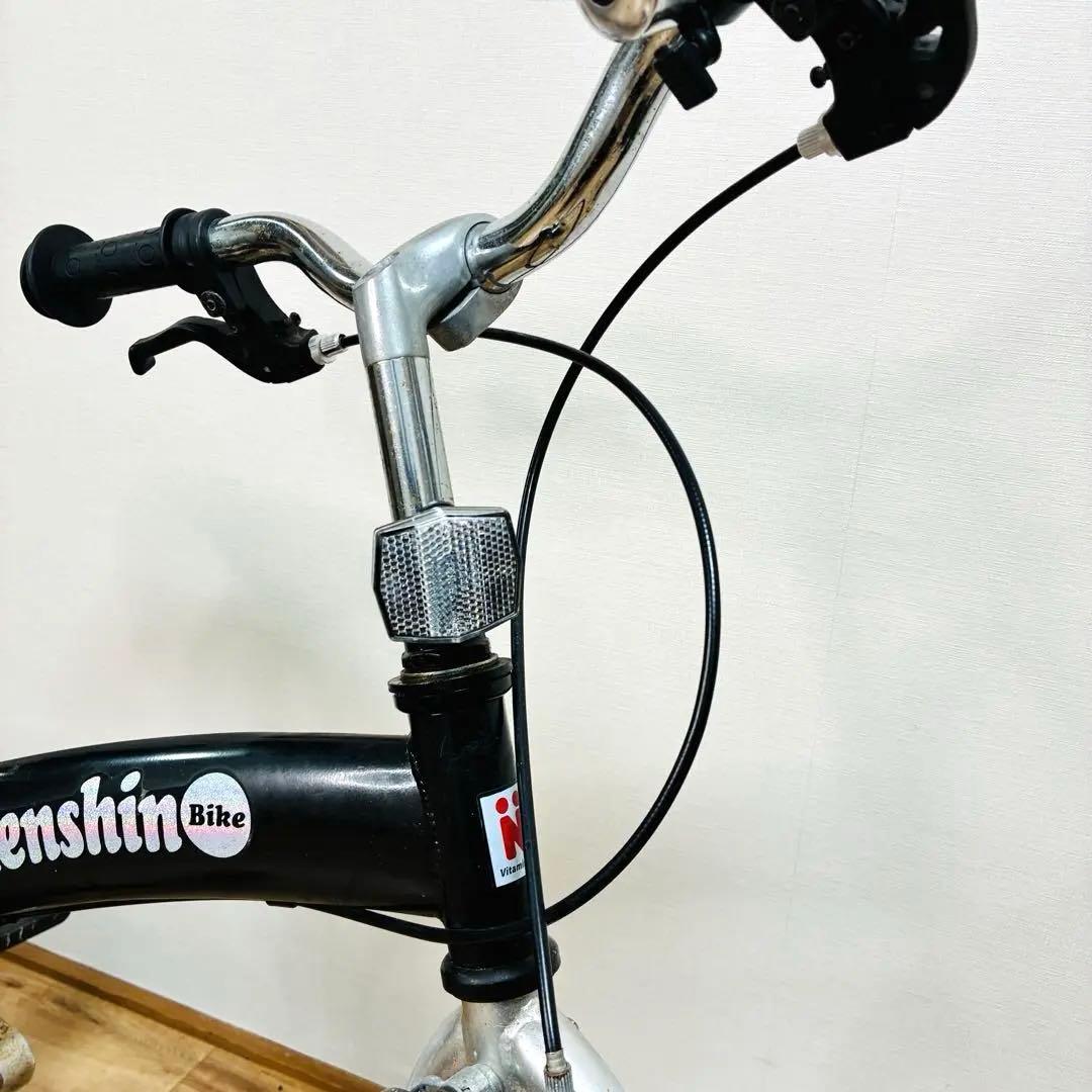 【廃盤/希少カラー】へんしんバイク　14インチ ブラック　子供用自転車