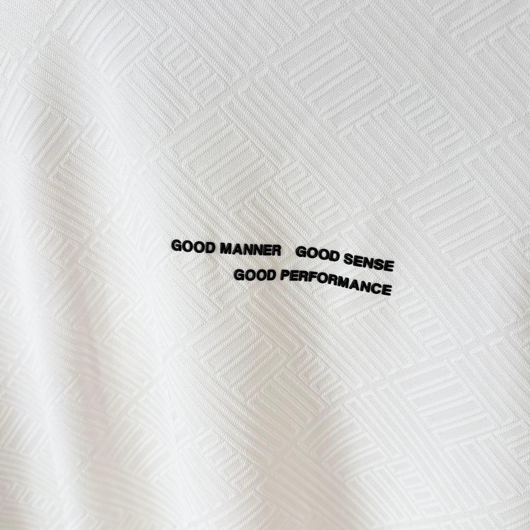 【美品】UNITED ARROWS Golf モックネックシャツ ホワイト　S