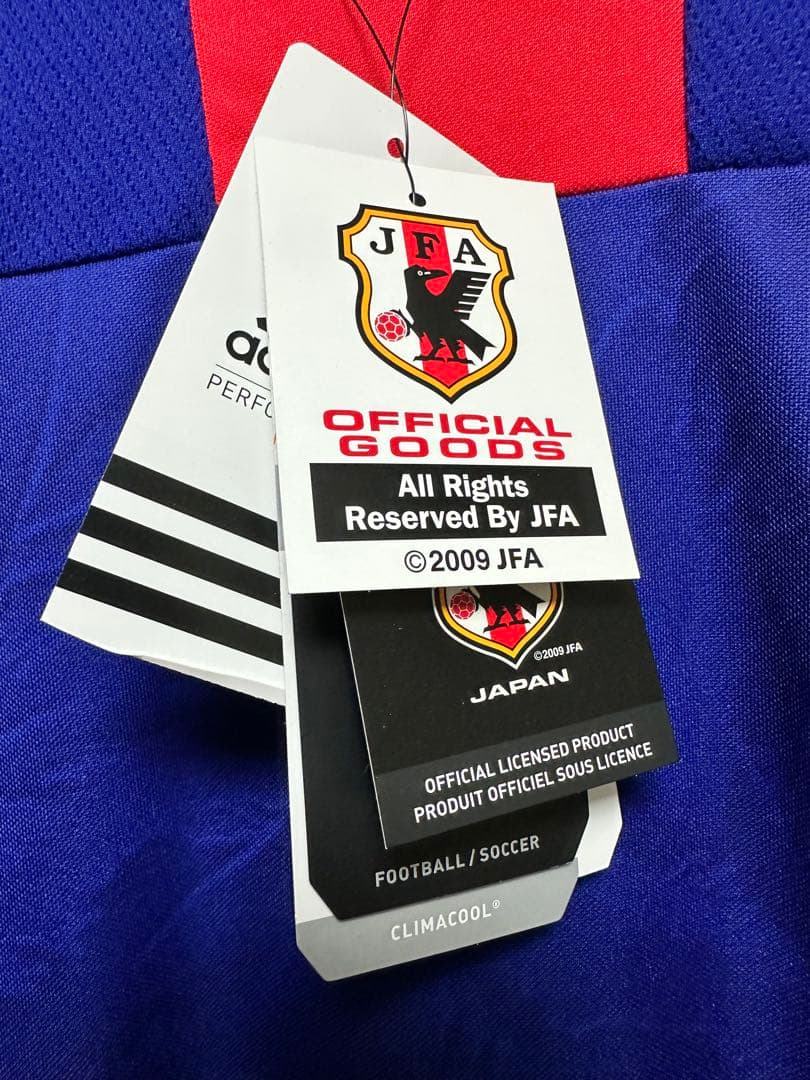 未使用タグ付き　adidas　日本代表　　　　　ユニフォーム　サッカー