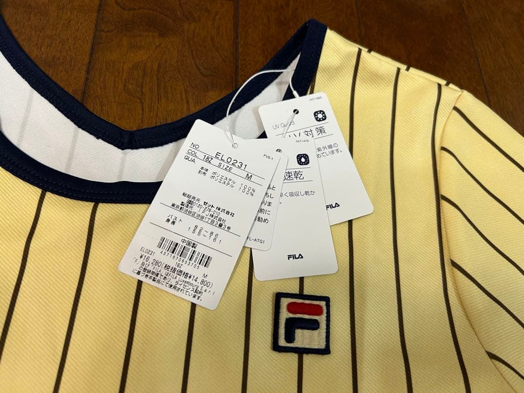 【フィラ】テニスウェア　ワンピース　2025年秋冬モデル　新品タグ付き