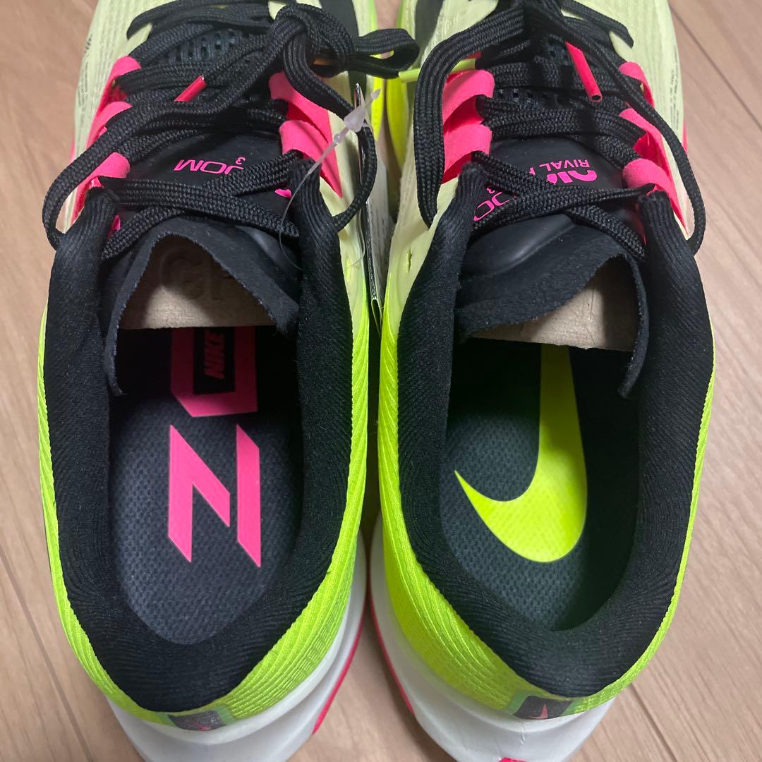 スパイク・シューズ NIKE AIR ZOOM RIVAL FLY 3 \"Yellow Pink\"