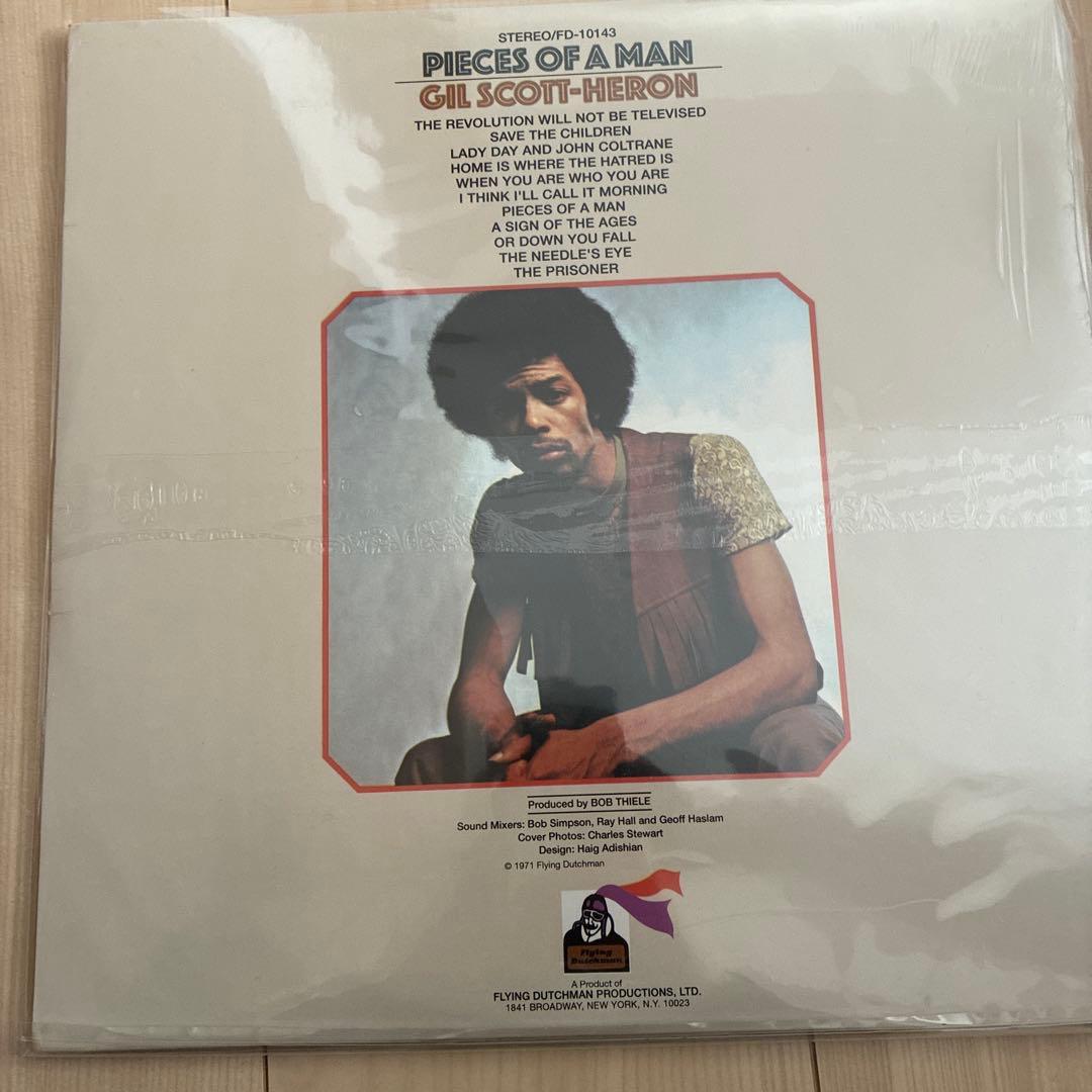 Gil Scott-Heron PIECES OF A MAN レコード