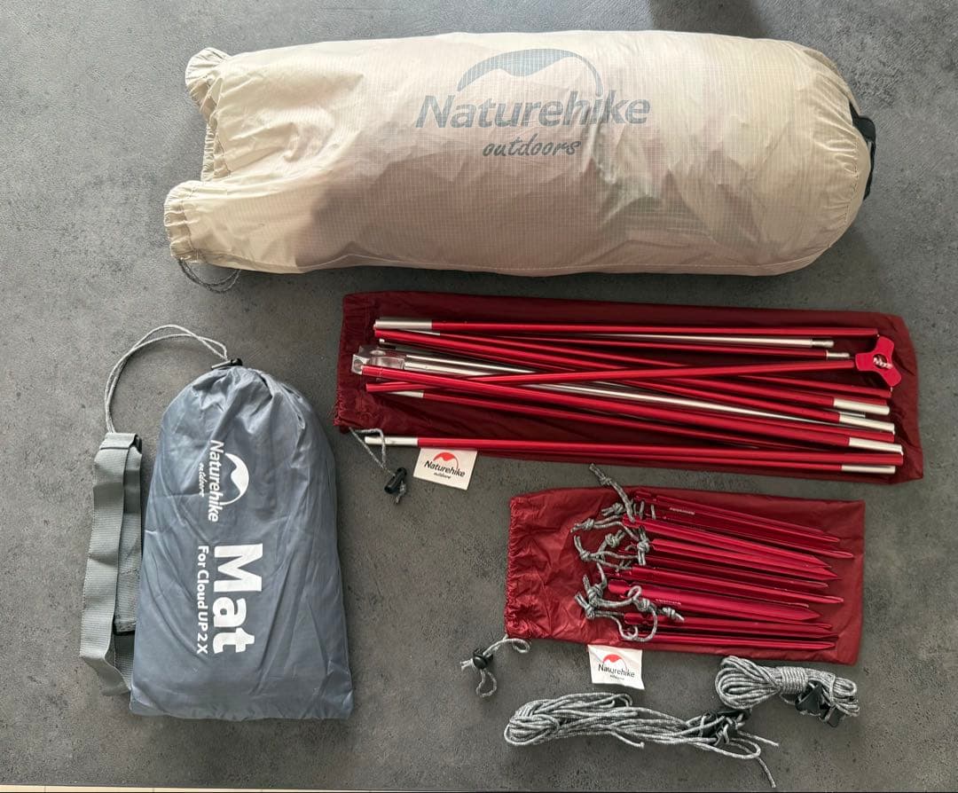 テント・タープ Naturehike cloudup2