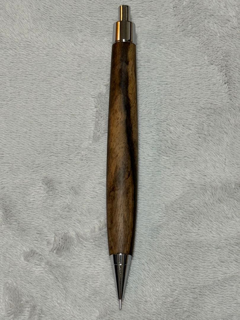 チ*プ様 クラフトエー 黒柿 シャープペンシル 木軸 CraftA 新型 0.5