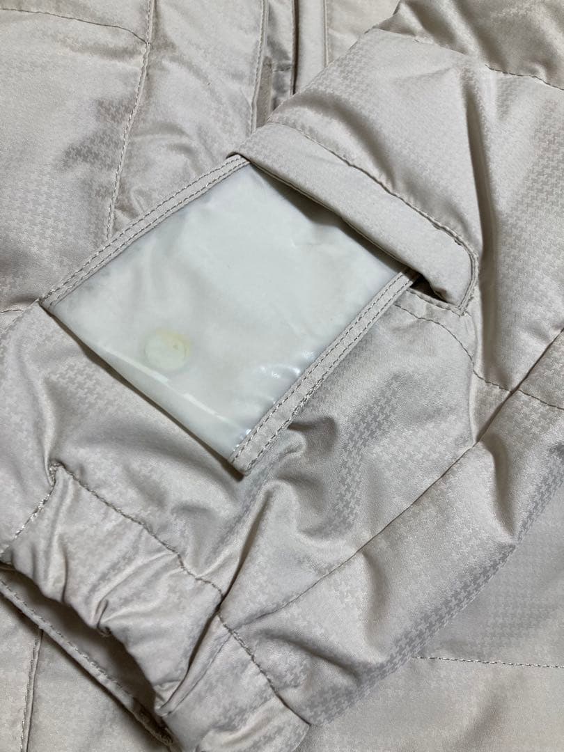 FILAフィラ/ダウンスキーウェア/ベージュ/Lサイズ