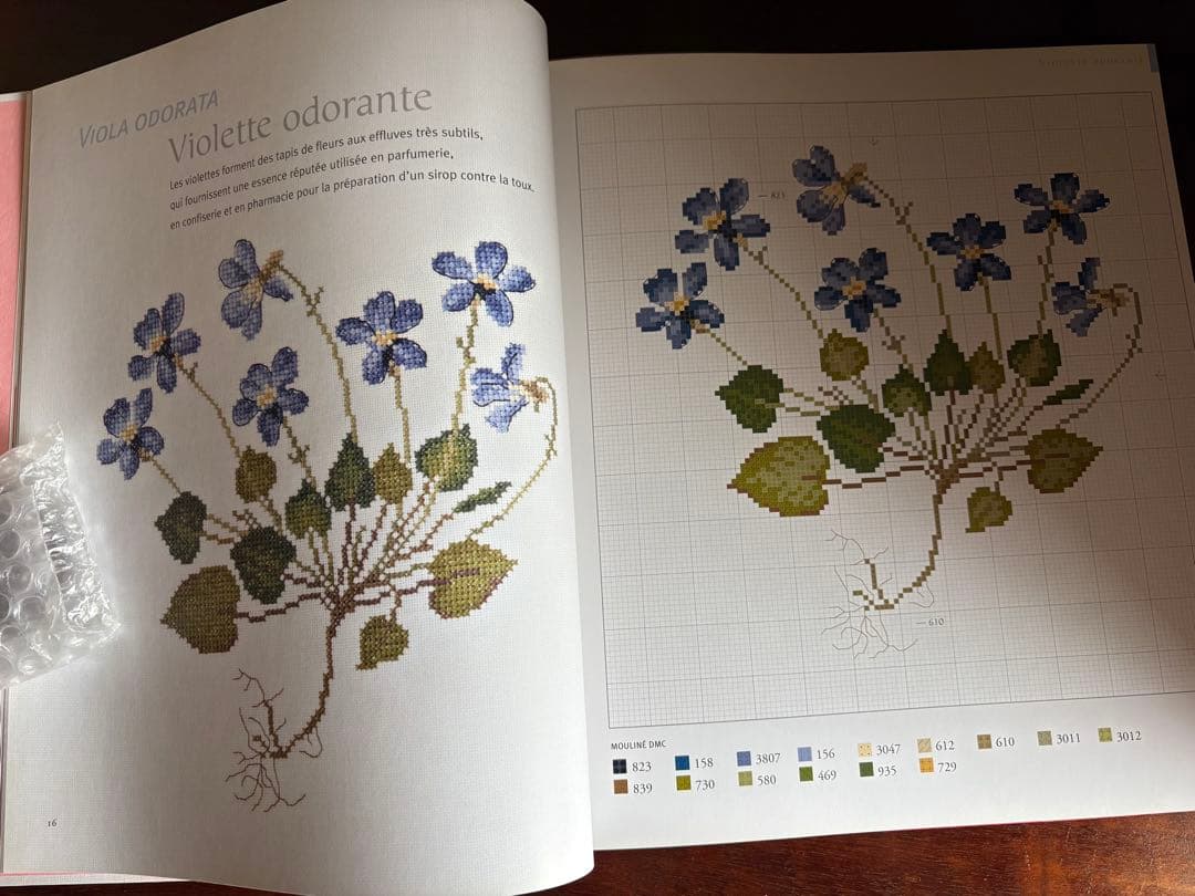 DMCクロスステッチ　洋書