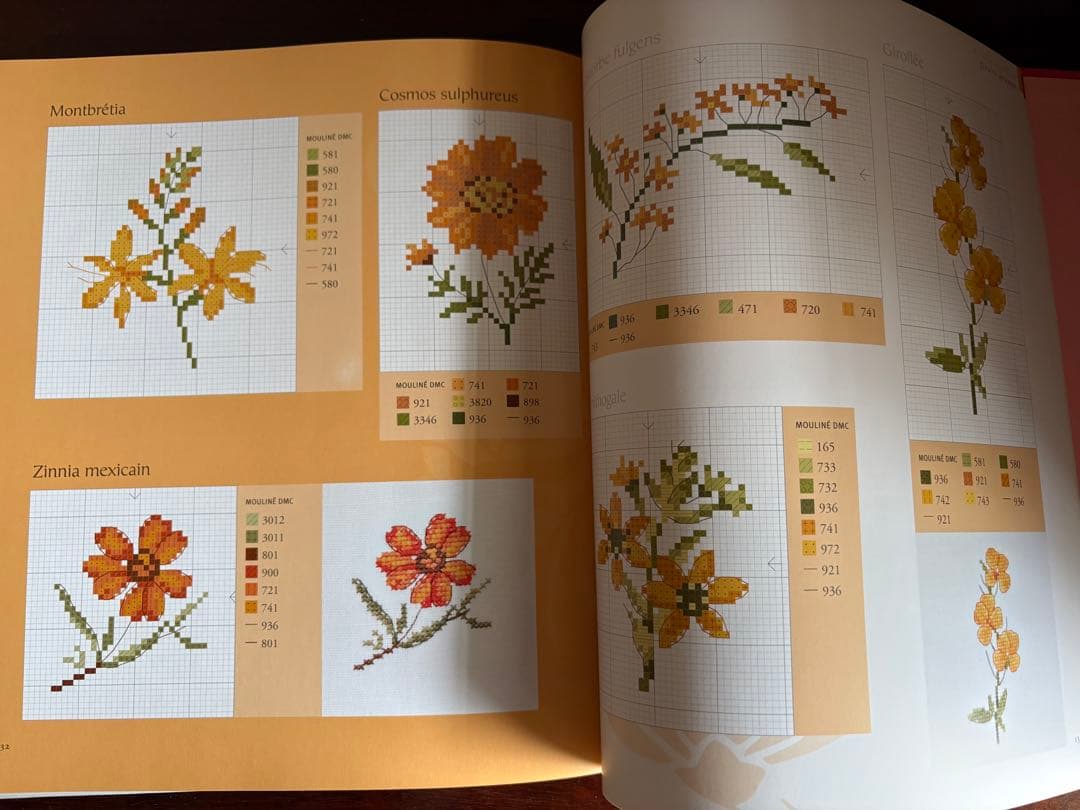 DMCクロスステッチ　洋書