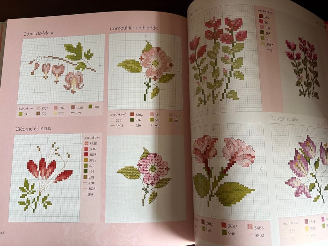 DMCクロスステッチ　洋書