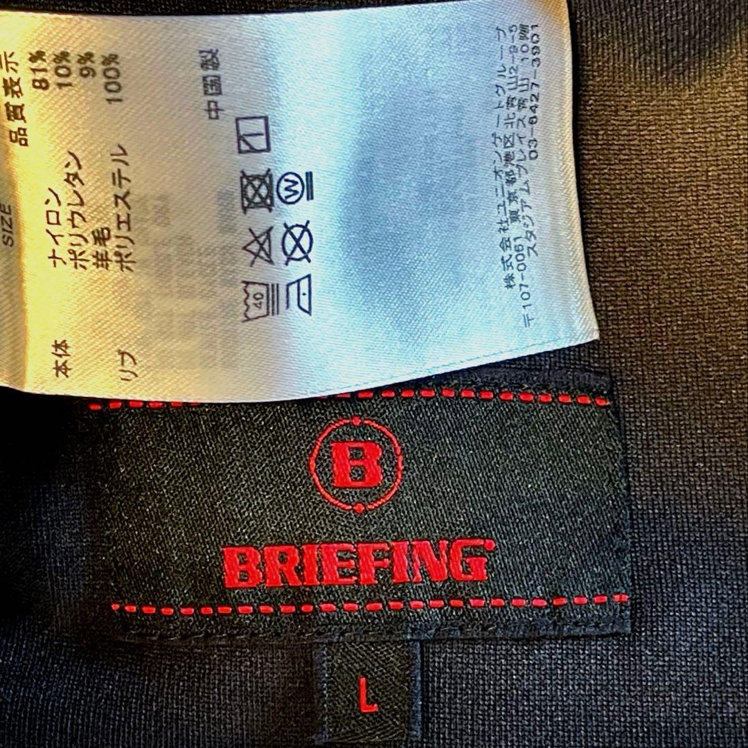新品⭐️BRIEFING STORMFLEECE PARKA Black L