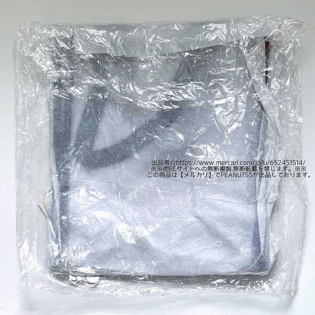 新品タグ付 未開封 GIANTS × ナノユニバース PVCバッグ ブラック