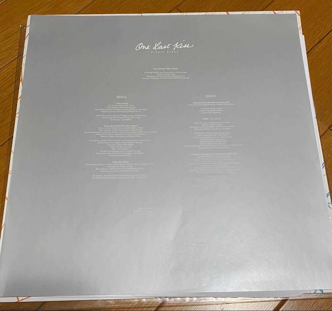 宇多田ヒカル/One Last Kiss アスカ 特典ステッカー付　US盤