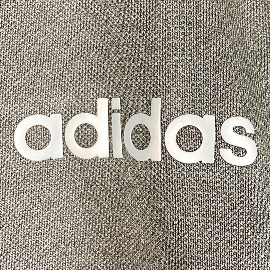 adidas　トラックジャケット　ロゴラバープリント　スリーストライプ　M