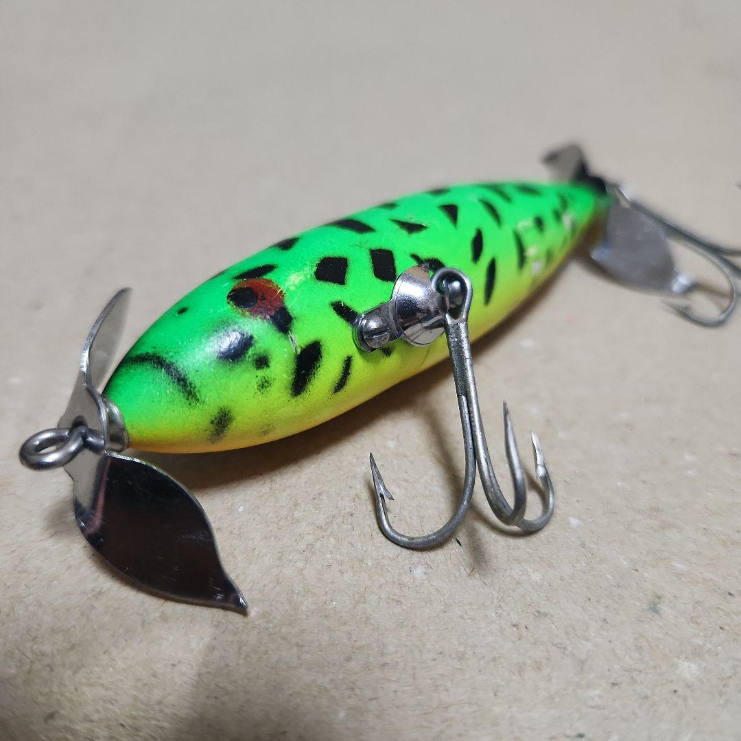 難あり★HEDDON☆80's WOUNDED-SPOOK GRA