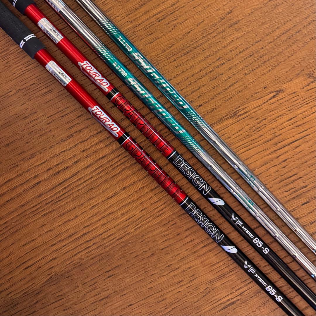 Srixon ZXiハイブリッド5U6U 2本セット TourAD VF 85S