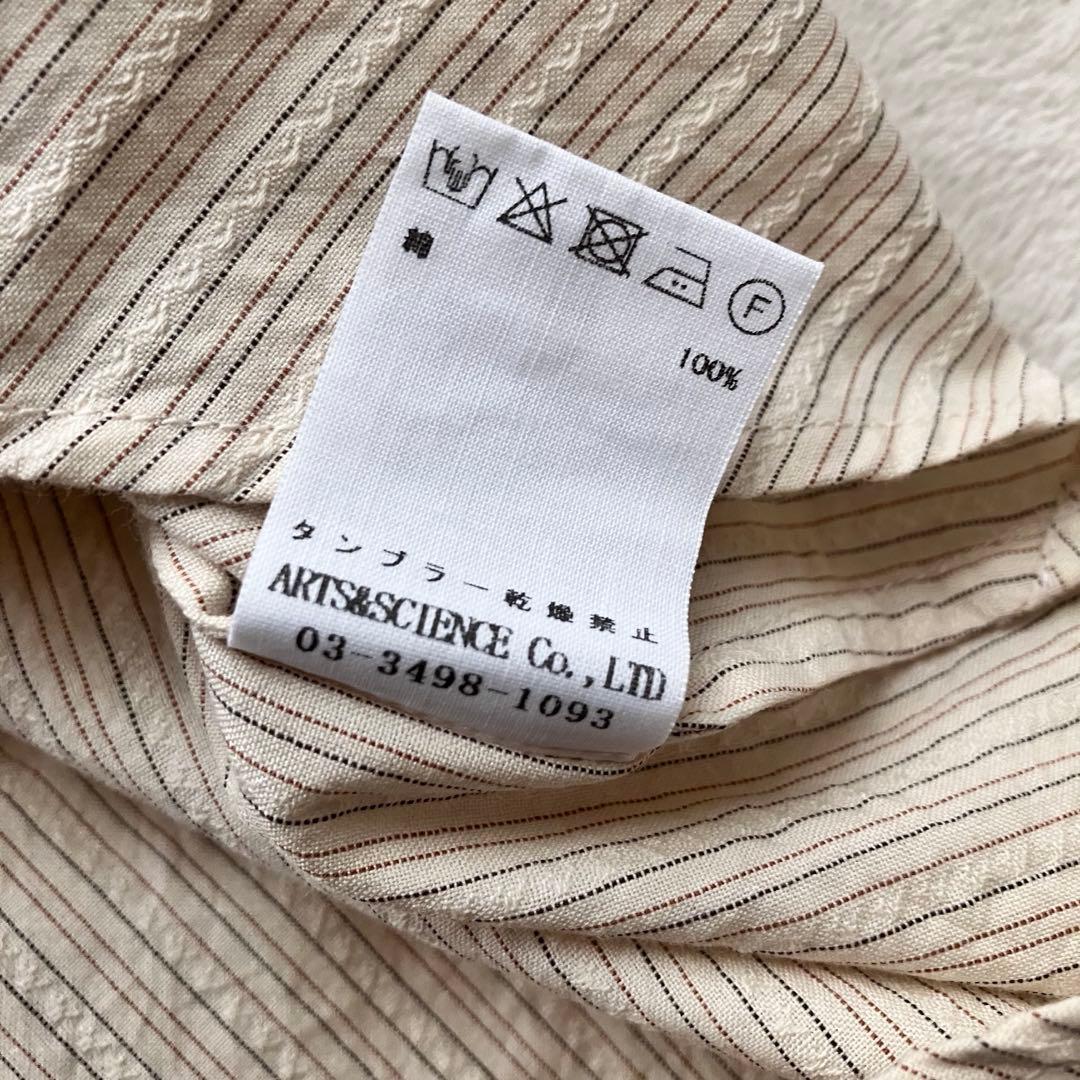 ARTS&SCIENCEアーツアンドサイエンス バンドカラーシャツ プルオーバー