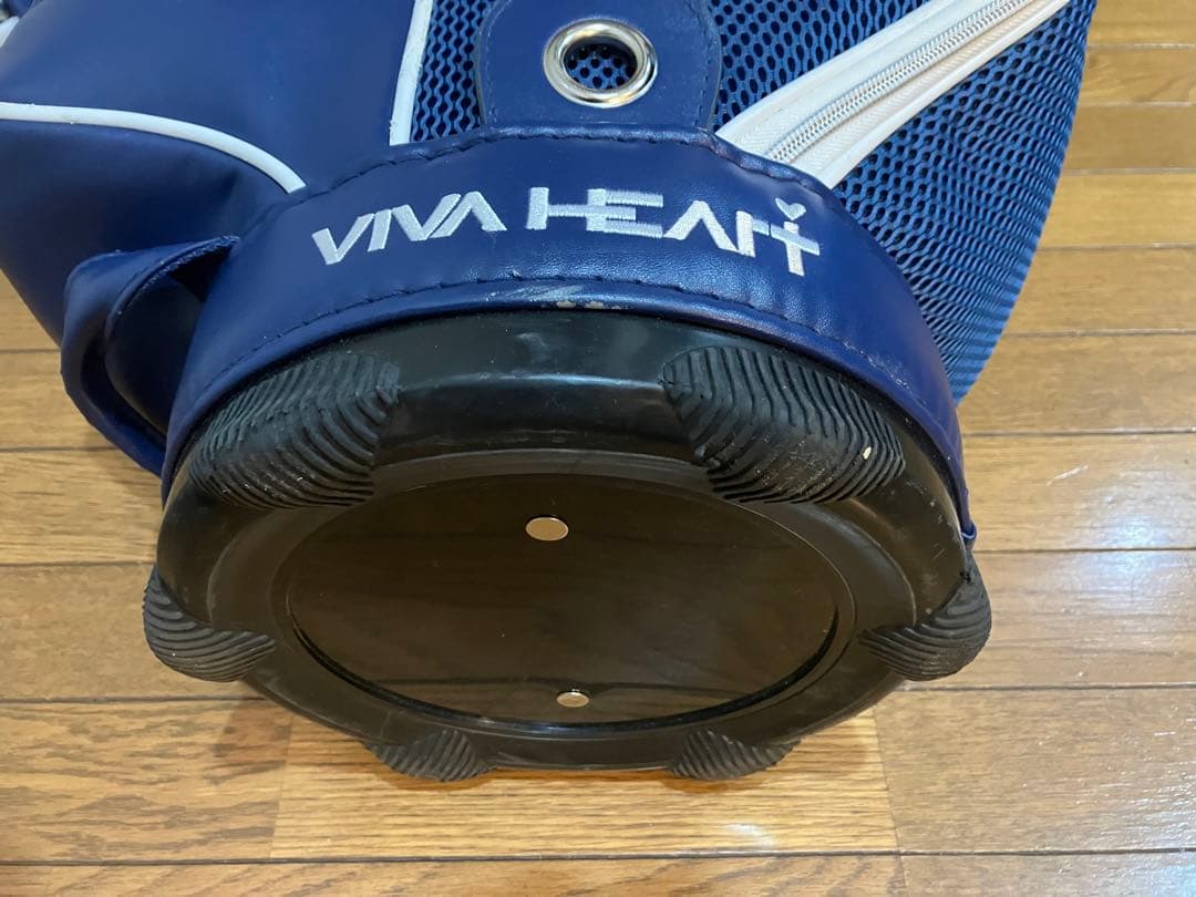 VIVA HEART レディース キャディーバック ブルーに花柄 ビバハート