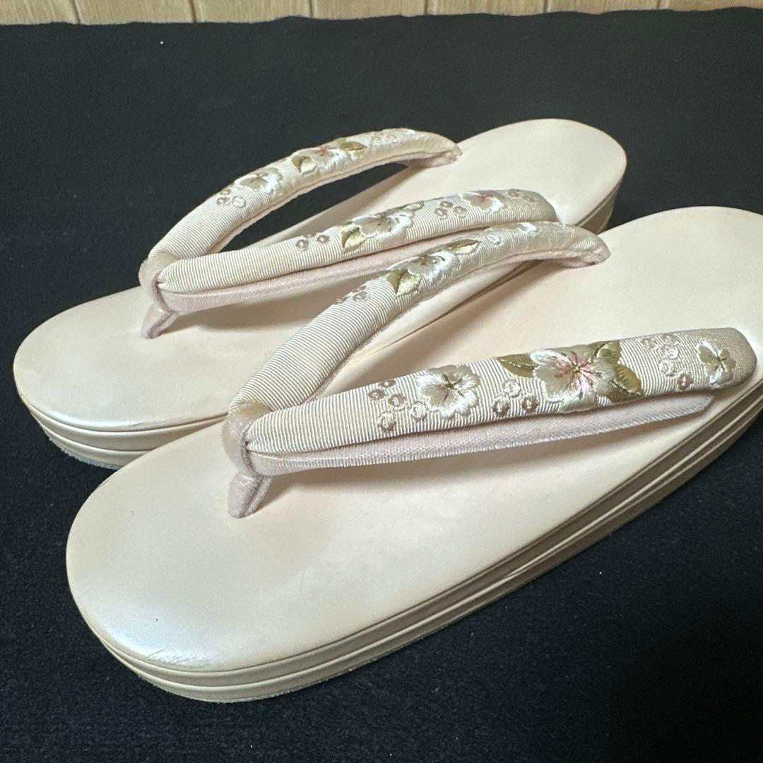 和想庵　利休バック　ふっくら鼻緒草履　和装草履バックセット　あおりバック