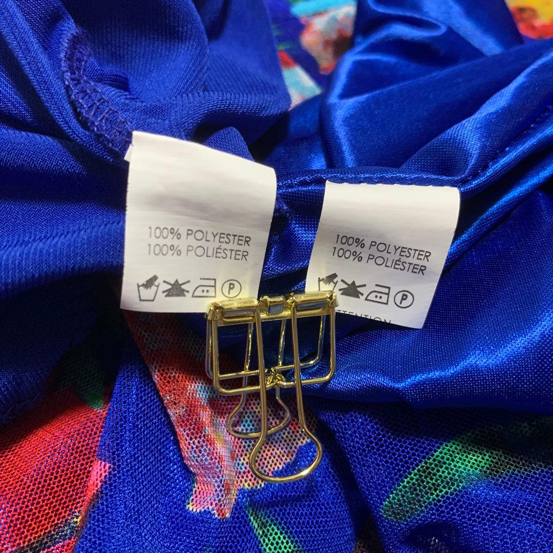 【ICHIOKU】イチオク　社交ダンス　花柄　トップス　スカート　セットアップ