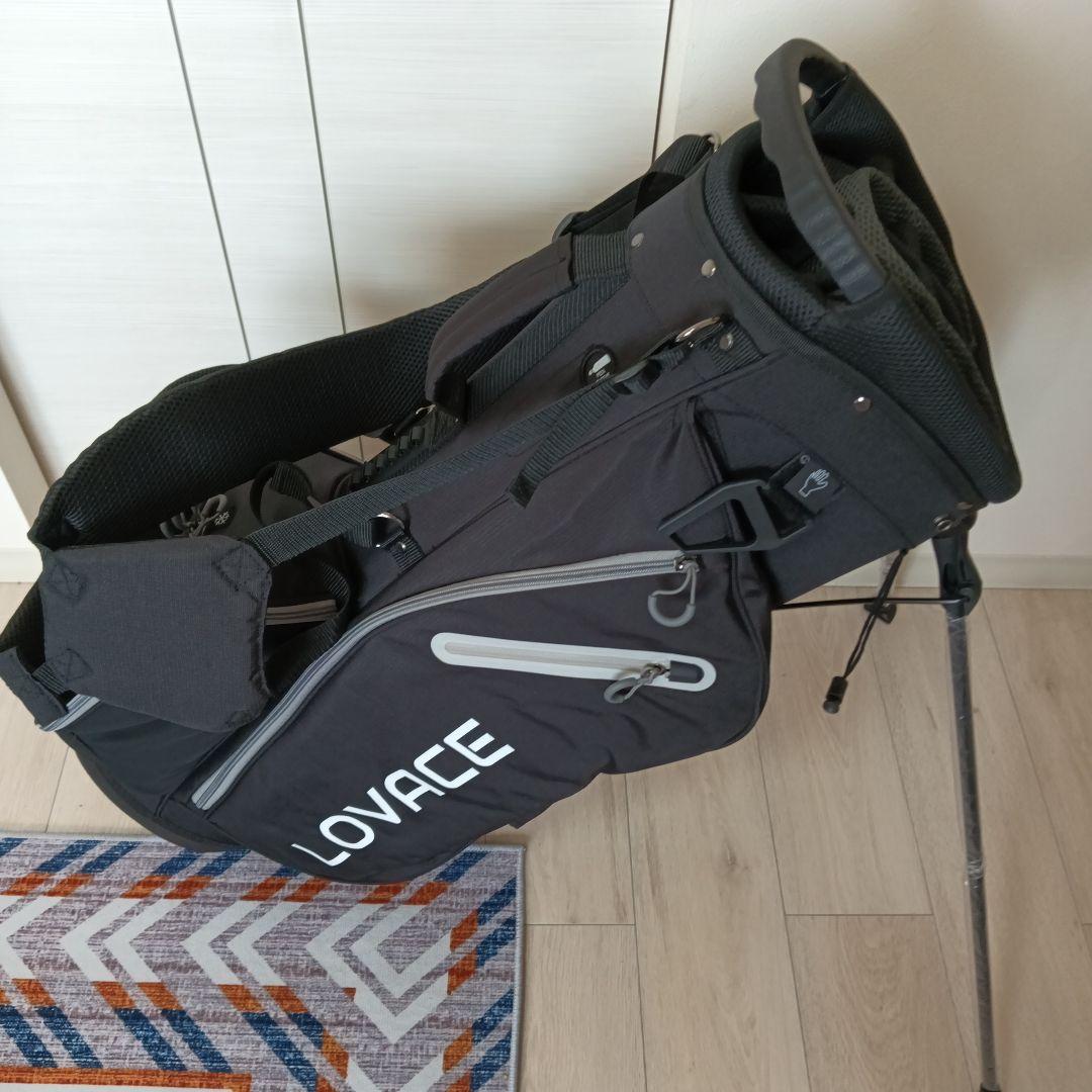 LOVACE 黒 キャディバッグ