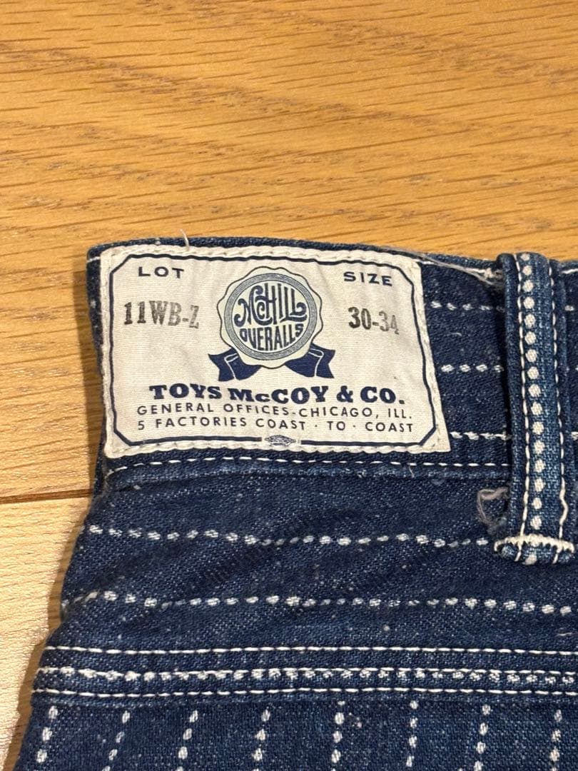 づ TOYS McCOY ウォバッシュペインターパンツ