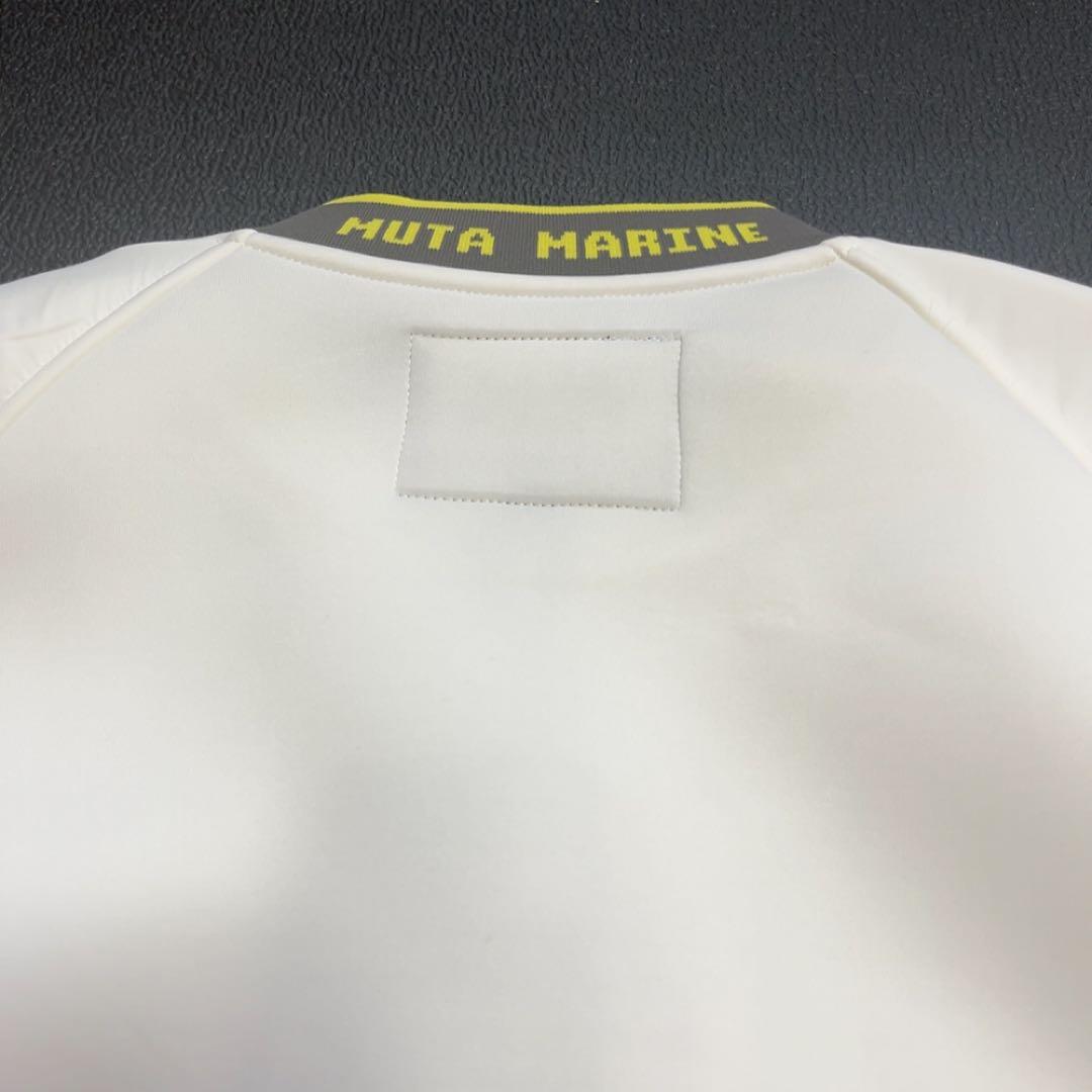 新品 現行　ムータマリン　ゴルフ ボンディング切替 クルーネックプルオーバー