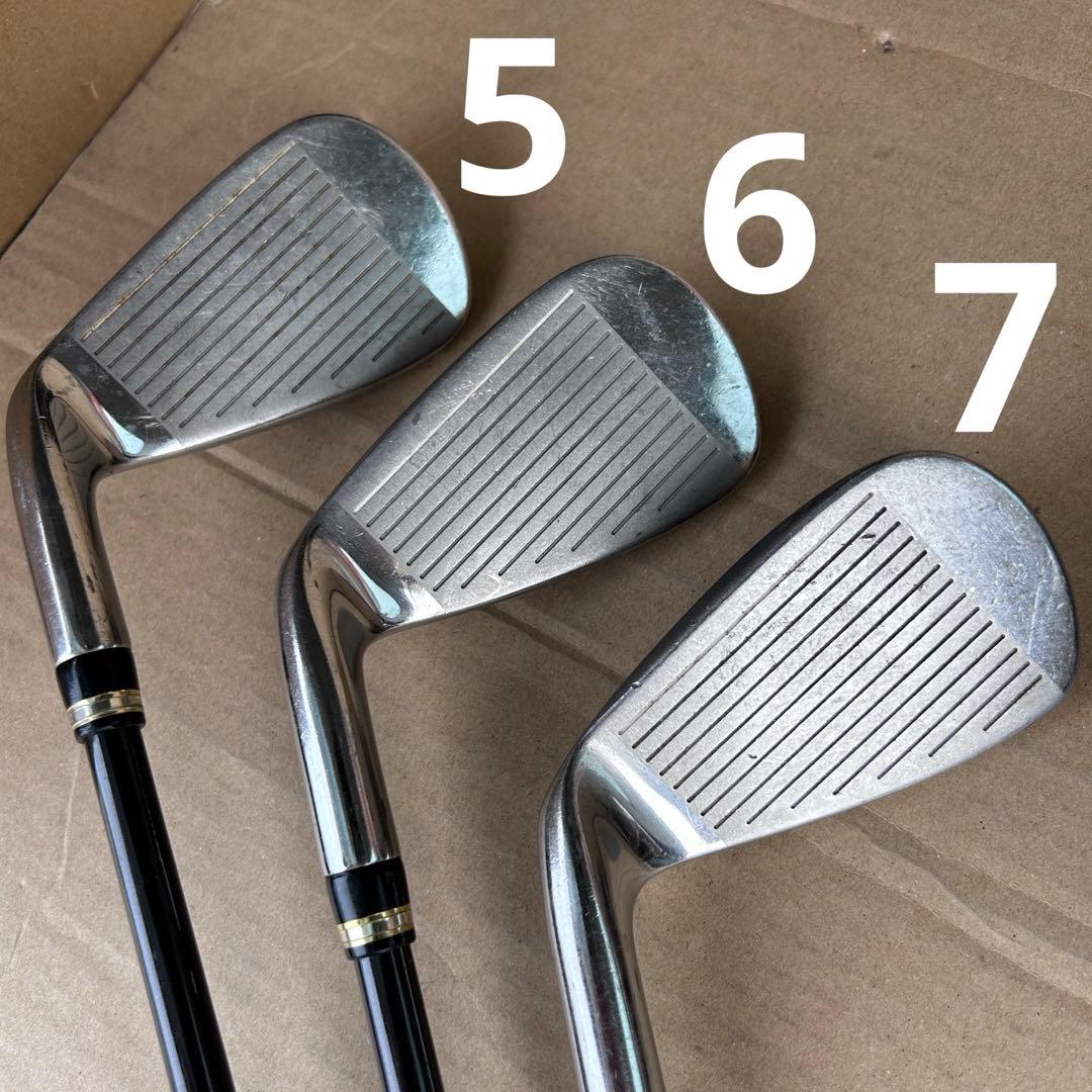Tear Drop アイアンセット FLEX-R カーボンシャフト