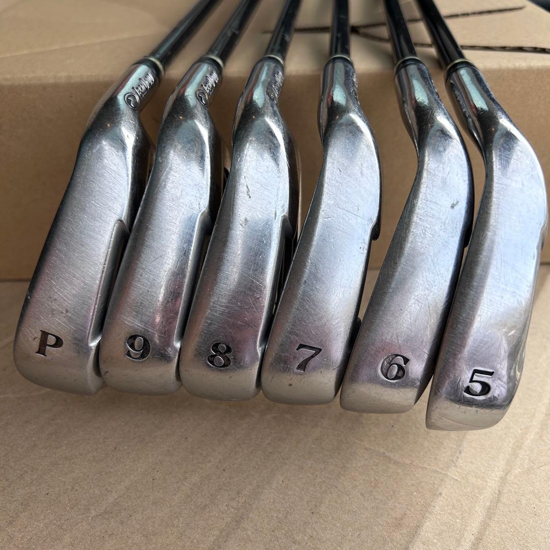 Tear Drop アイアンセット FLEX-R カーボンシャフト