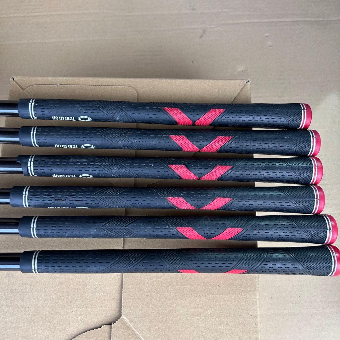 Tear Drop アイアンセット FLEX-R カーボンシャフト