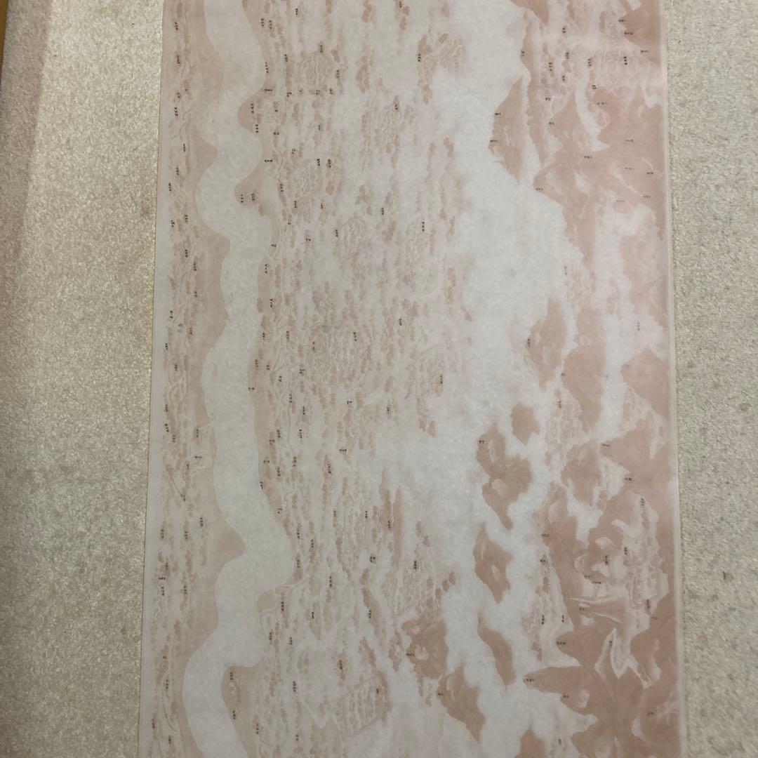 黄河図　台北中央図書館蔵　株二玄社製限定300部の内198番