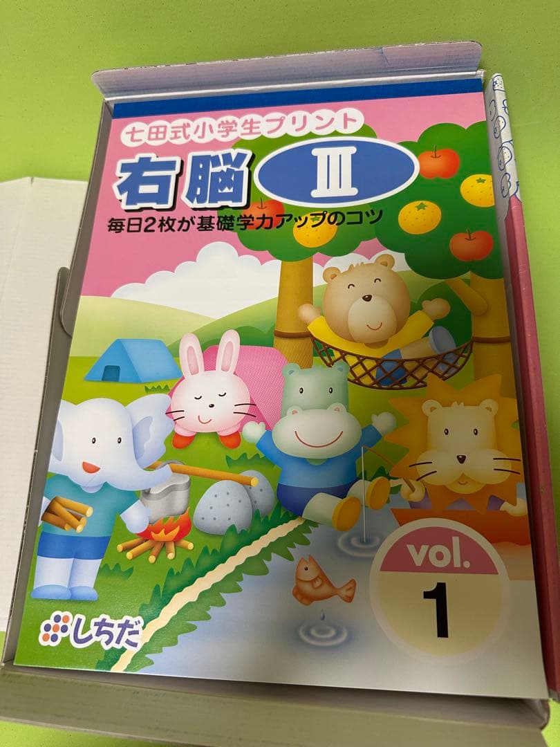 七田式 小学生プリント 右脳 III 学習プリント しちだ