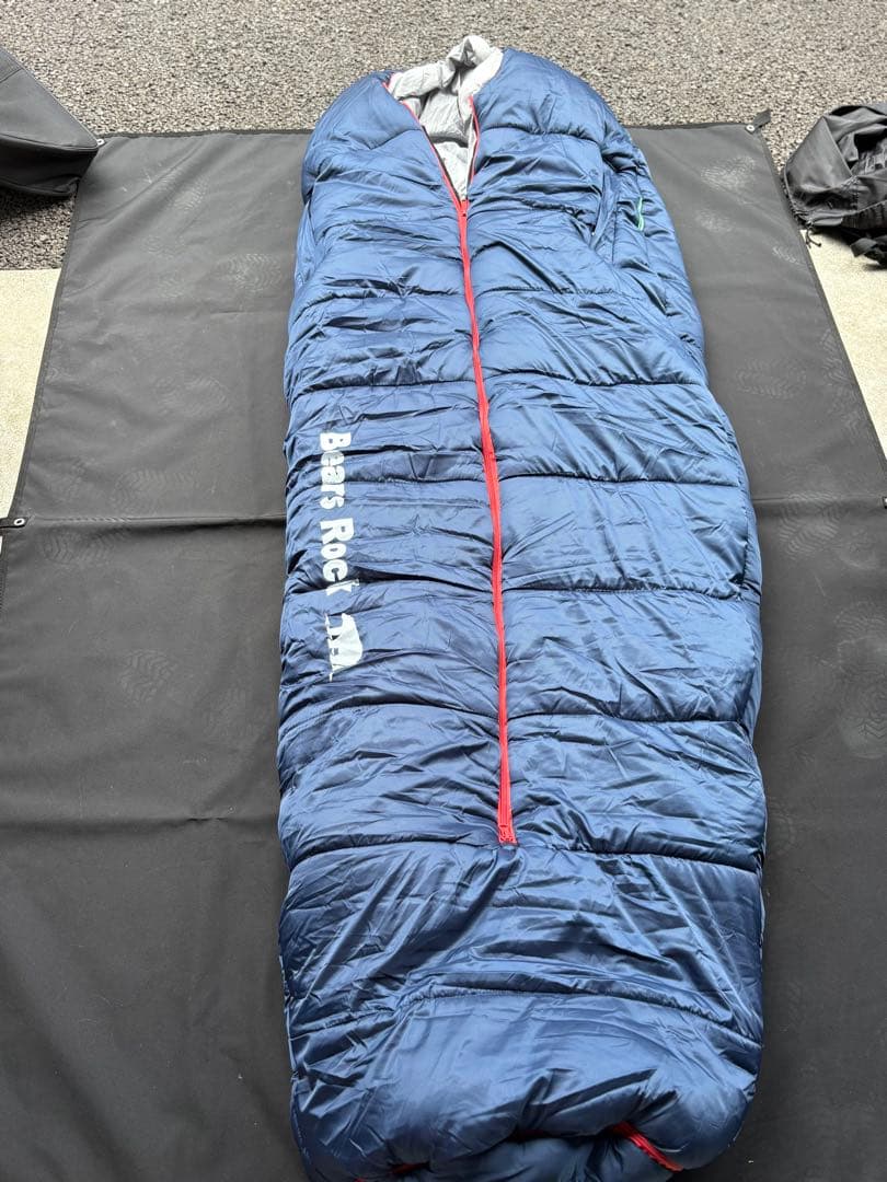 Bears Rock シュラフ　寝袋　マミー型 ベアーズロック