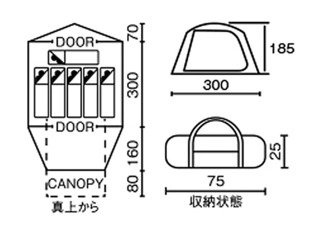 【新品未使用】Coleman(コールマン) テント IL タフワイドドーム