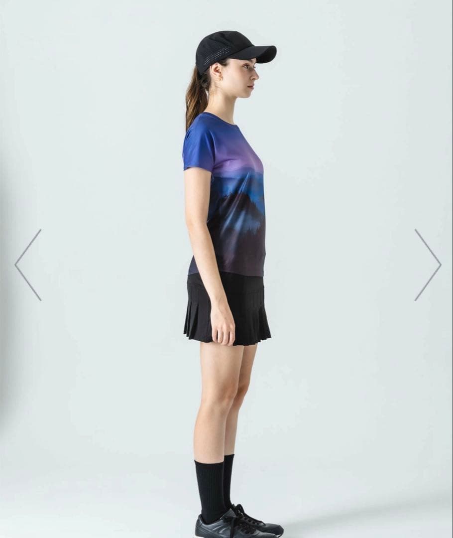 Admiral グラデーション風景Tシャツ 最新2025秋冬モデル Lサイズ